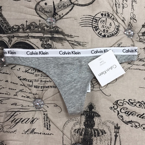 🛍3/$30🛍 Calvin Klein Carousel Thong - Picture 3 of 8